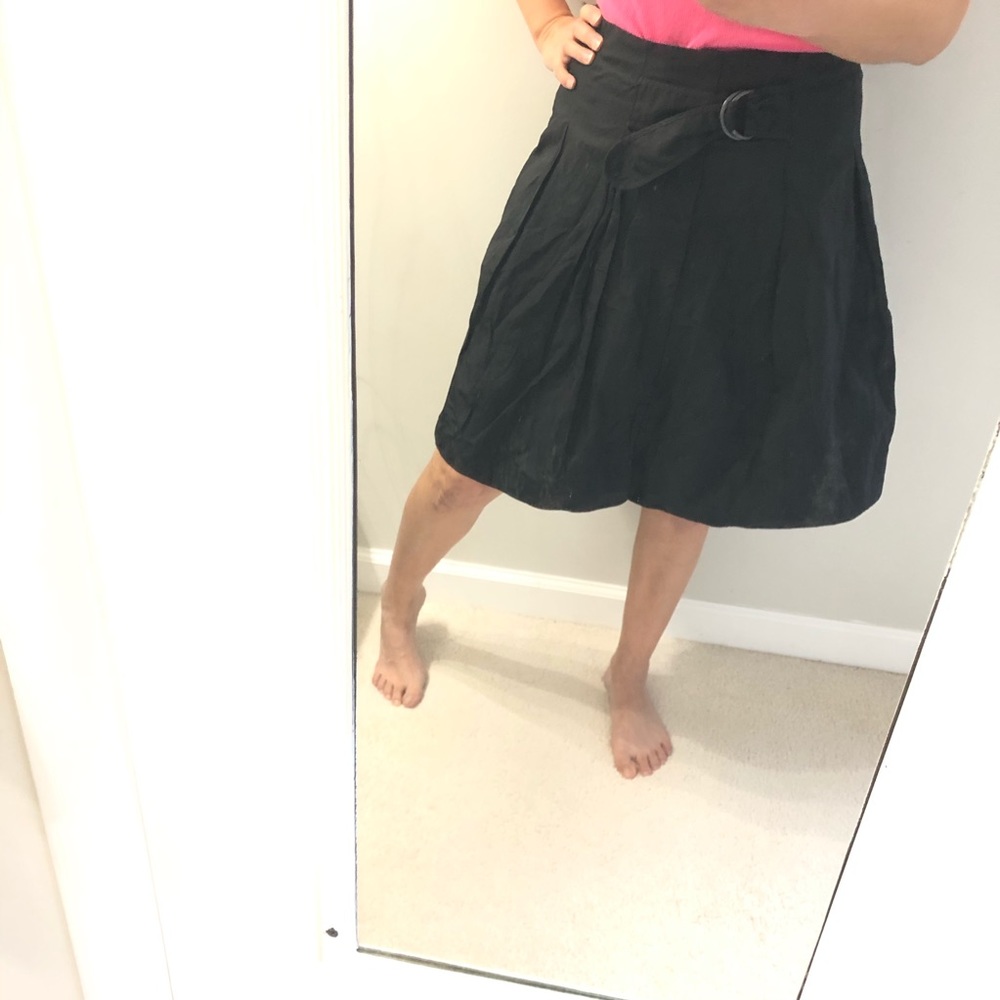 Trade welcome Black skirt with bow